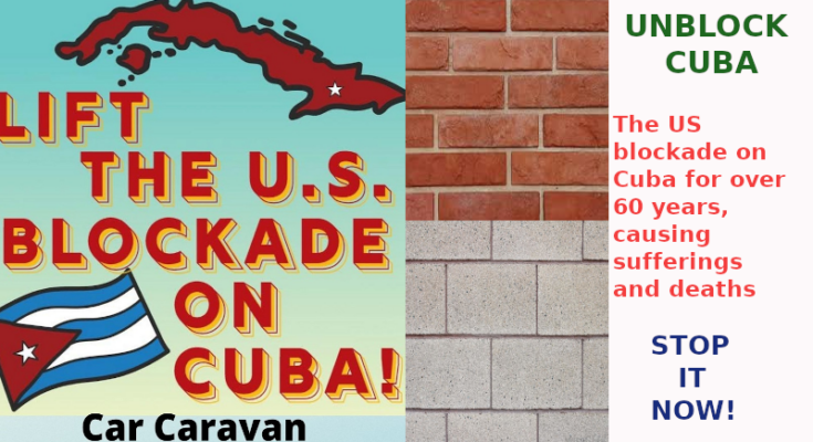 Cuba against the US economic blockade