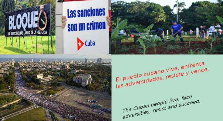 The unweavering resistance of the Cuban people