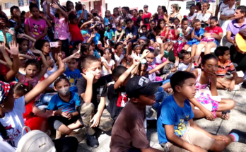 The children in Contramaestre celebrated with joy their day 1 The children of Contramaestre celebrated with joy their day