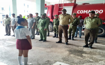 Firefighter's Day event held in Contramaestre 1 This Saturday, the ceremony for the Firefighter's Day, whose anniversary is celebrated on November 13 throughout Cuba