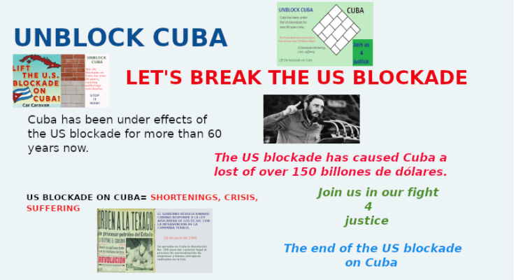 Nationalization against the US blockade