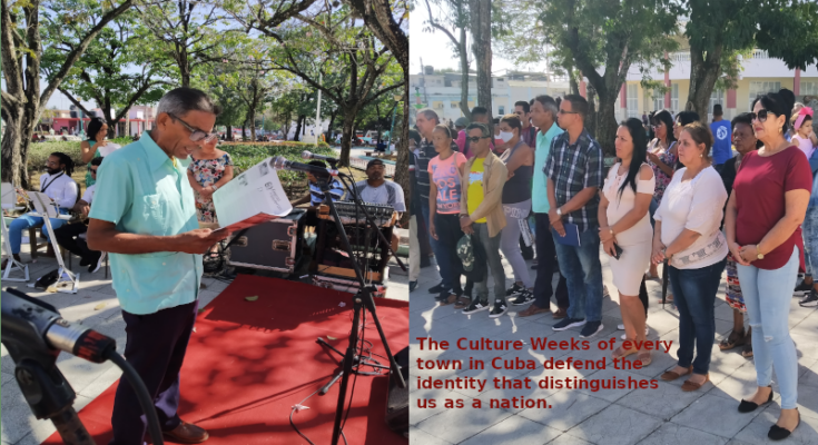 Opening the Week of Contramaestre Culture 1 Opening the Week of Contramaestre Culture