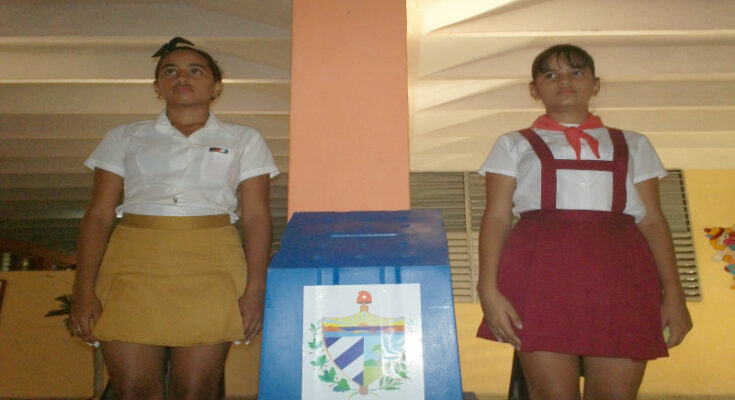 Elementary school children to guard national elections in Contramaestre