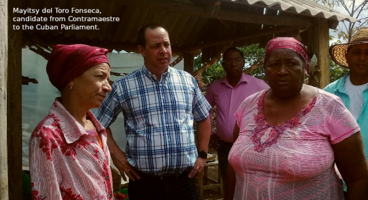Mayitsy del Toro Fonseca, candidate from to the Cuban Parliament
