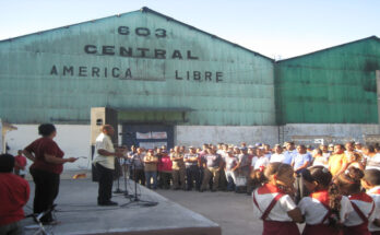 Contramaestre Authority informs about the restoration of Batey de America 1 Contramaestre prepares students for sugarcane harvesting programs