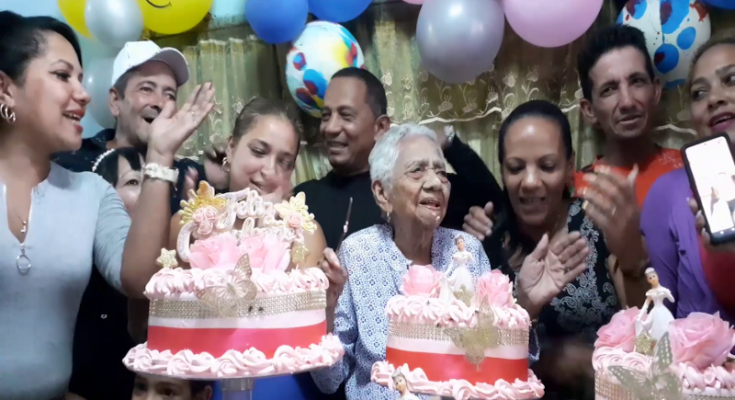 Martha from Contramaestre is 100 years of blissful life 1 "Martha, a centenarian lady from Contramaestre