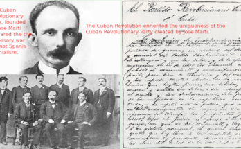 Cuban Revolutionary Party, singularity still in force 1 Cuban Revolutionary Party, uniqueness that remains in force today.