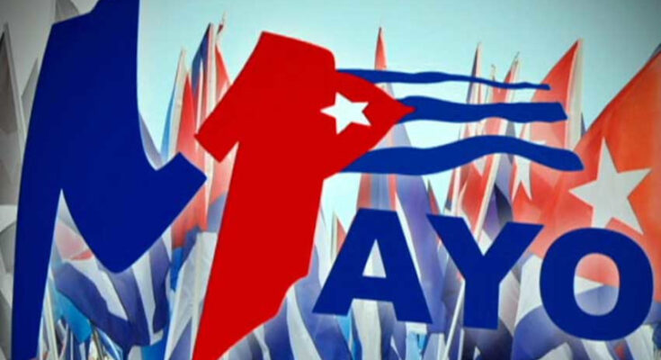 May Day with enthusiasm in Contramaestre