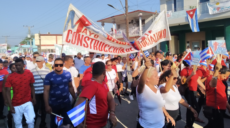 May day in Contramaestre
