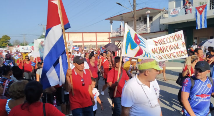 Brimming with hope and joy towards May Day 1 May Day in Contramaestre