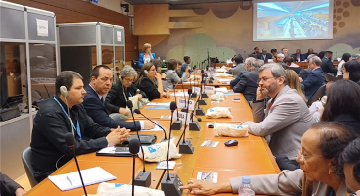 Cuba present at the 76th World Health Assembly