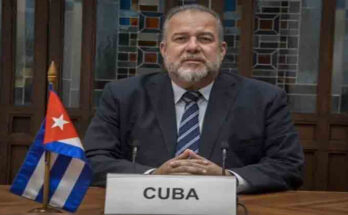 Cuba Prime Minister in Russia in an official visit