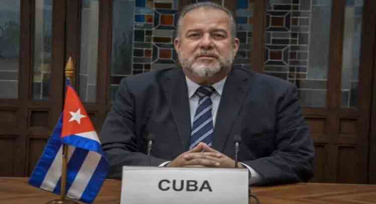 Cuba Prime Minister in Russia in an official visit