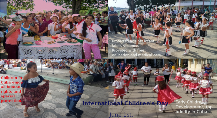 Cuba has enough reasons to celebrate the International Childre's Day