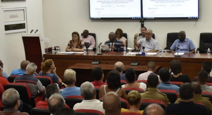 Havana authorities evaluated vital social and economic issues