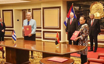 Angola and Cuba sign cooperation agreements