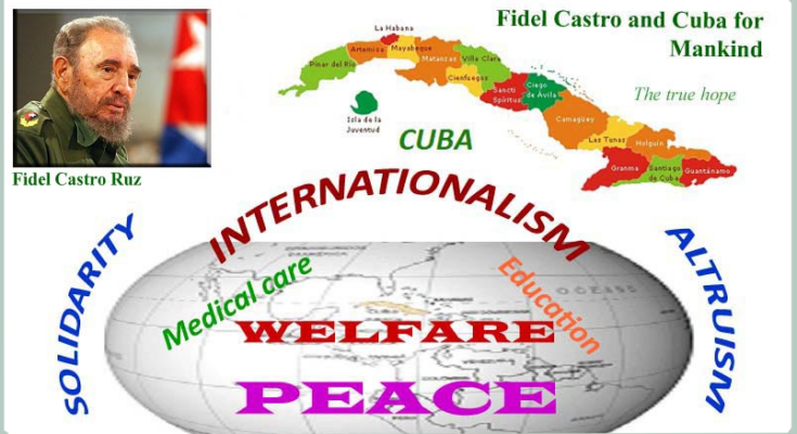 Fidel Castro and Cuba for Mankind