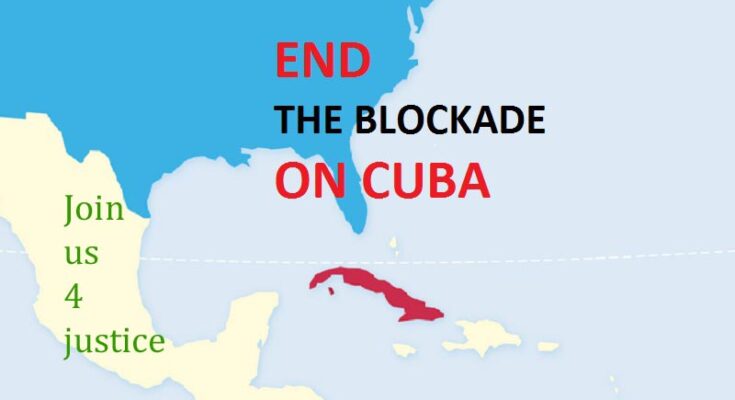 US blockade on Cuba will be stopped sooner or later   1 The US blockade will come to an end sooner than later.