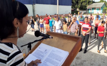 Sugarcane sector workers are recognized in Contramaestre on their day 1 Sugar makers on their national day