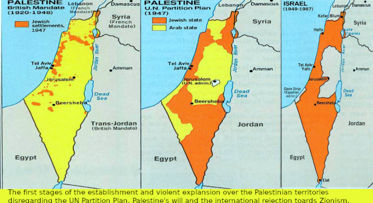 Israel and Palestine, a history of conflict I 1 Israel and Palestine historically involve in a violent conflict.