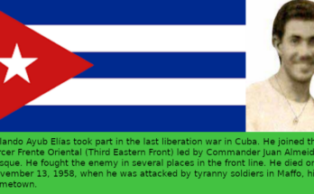 Rolando Ayub, an example of revolutionary greatness 1 Rolando Ayub: Maffo's historic legend