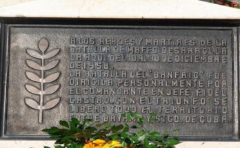 The Battle of Maffo, decisive to enter Santiago 1 Maffo Battle in Contramaestre led by Fidel Castro