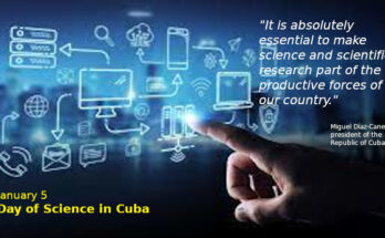 Scientific community in Contramaestre towards a better future 1 Science Day in Cuba