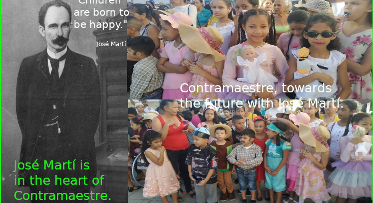 José Martí, paradigm of the new generations in Contramaestre.