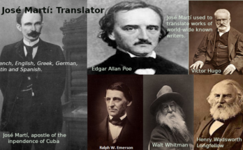 José Martí: Translator 1 1 José Martí, translator