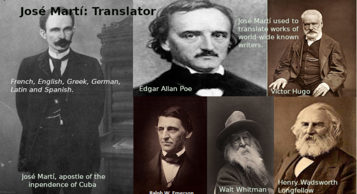 José Martí, translator