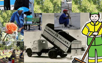 My town's garbage-woman 1 My town's exceptional streetsweeper