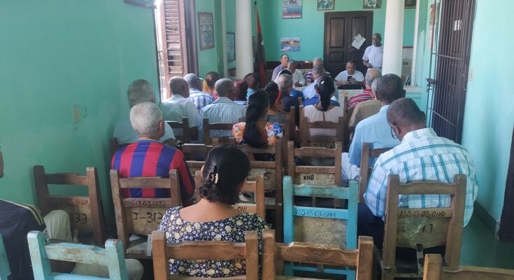 Combatants of the Cuban Revolution in Contramaestre assessed their 2023 work 1 The Association of Combatants of the Cuban Revelution in Contramaestre held their 2023 balance assembly