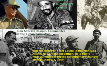 Almeida, a hero of music in his heart 1 Juan Almeida Bosque, Commander of the Cuban Revolution
