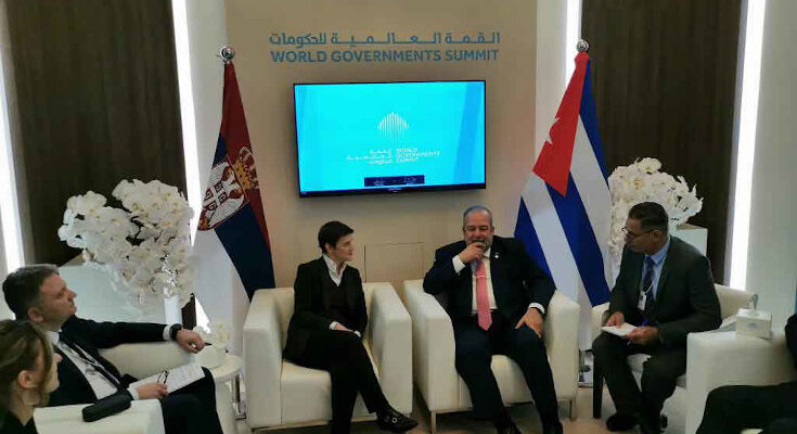 Cuban Prime Minister held a meeting with his Serbian counterpart (+Photo) 1 Cuban Prime Minister held a meeting with his Serbian counterpart (+Photo)