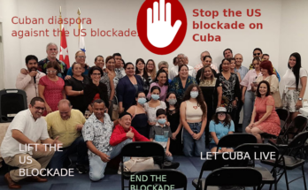 Mexicans demand that US government end the infamous blockade of Cuba 1 Mexicans demand that US government end the infamous blockade of Cuba