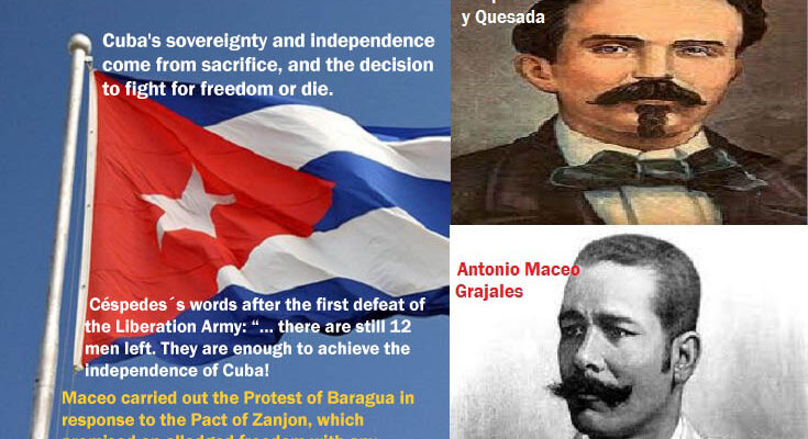 Céspedes and Maceo's decision to overcome remains in the Cuban people 1 Céspedes and Maceo´s decision