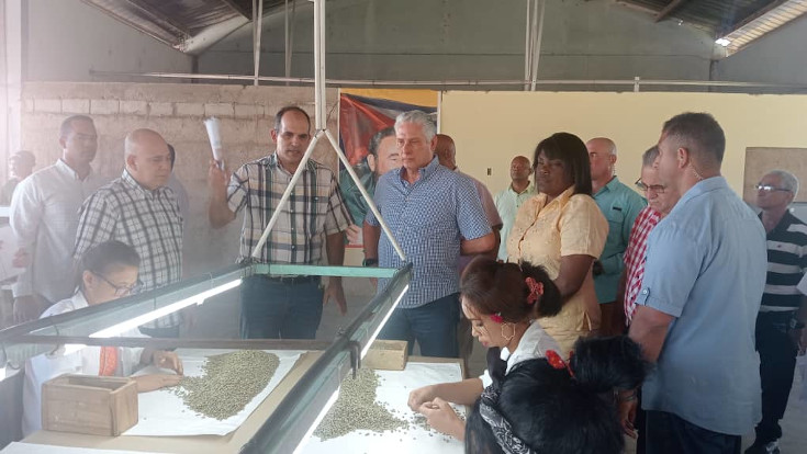 Diaz-Canel highlights the potential of Contramaestre 5 Diaz-Canel in Contramaestre