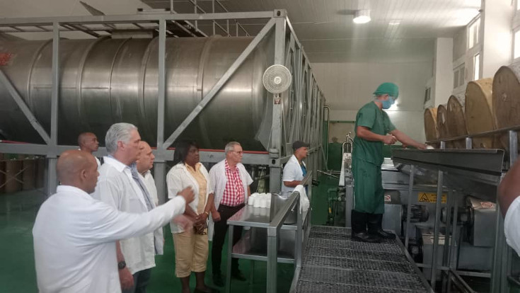Diaz-Canel highlights the potential of Contramaestre 6 Diaz-Canel in Contramaestre