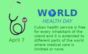 Contramaestre welcomes World Health Day on April 7 7 Contramaestre welcomes World Health Day on April 7