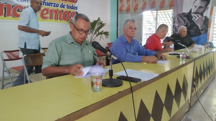 The Assocition of Combatants in Contramaestre held its 6th Conference 5 The Association of Combatants of the Cuban Revolution of the municipality of Contramaestre held its Sixth Five-Year Conference
