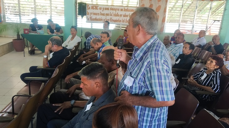 The Assocition of Combatants in Contramaestre held its 6th Conference 6 The Association of Combatants of the Cuban Revolution of the municipality of Contramaestre held its Sixth Five-Year Conference