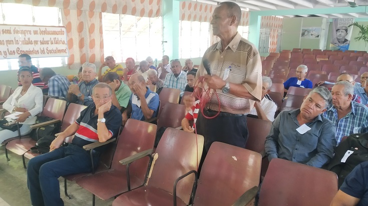 The Assocition of Combatants in Contramaestre held its 6th Conference 3 The Association of Combatants of the Cuban Revolution of the municipality of Contramaestre held its Sixth Five-Year Conference