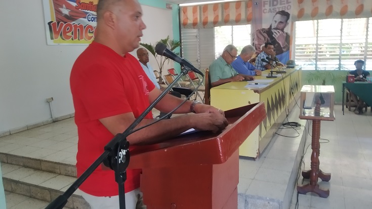 The Assocition of Combatants in Contramaestre held its 6th Conference 10 The Association of Combatants of the Cuban Revolution of the municipality of Contramaestre held its Sixth Five-Year Conference