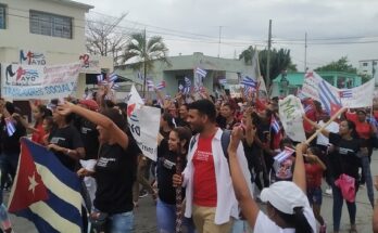 May Day in Contramaestre: power of continuity 1 May Day in Contramaestre, Cuba