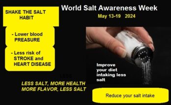 World Salt Awareness Week a health challenge for Cuba 1 World salt awareness week