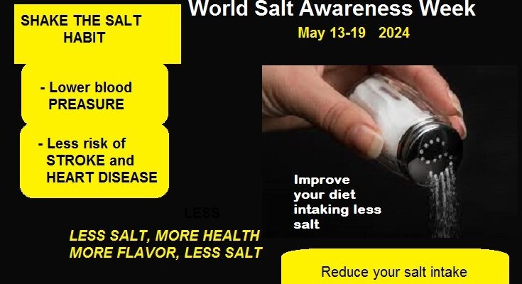 World Salt Awareness Week a health challenge for Cuba 1 World salt awareness week
