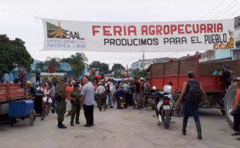 Agricultural structures are highlighted in agricultural fairs of Contramaestre 1 Food fair, Contramaestre