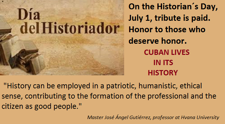 The Cuban historian´s Day