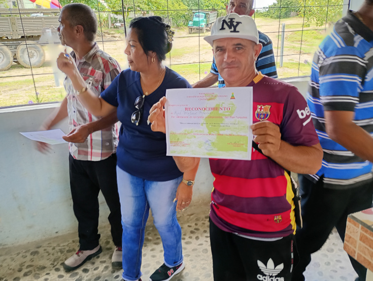 A day different for a community of the Plan Turquino 7 Plan Turquino´s assessment of its work during the first semestre of 202