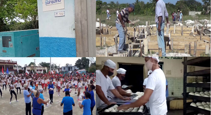 Contramaestre strove for maintaining vital services in the first half of the year 1 Contramaestre concentrated its efforts on maintaining vital services in the first half of the year.